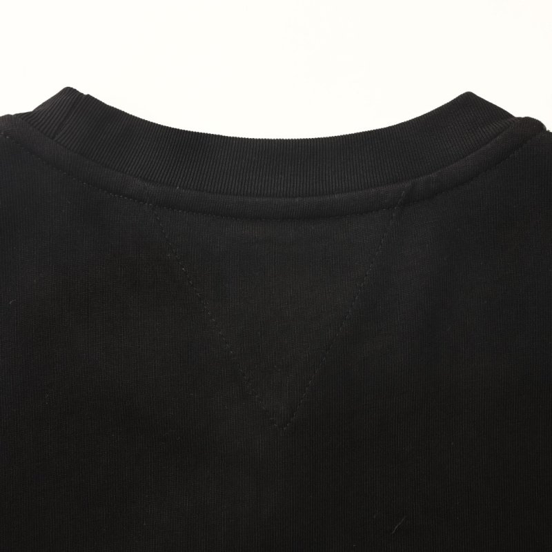 Stone Island Black Short Sleeve T-Shirt with Brown Patch Pocket view
