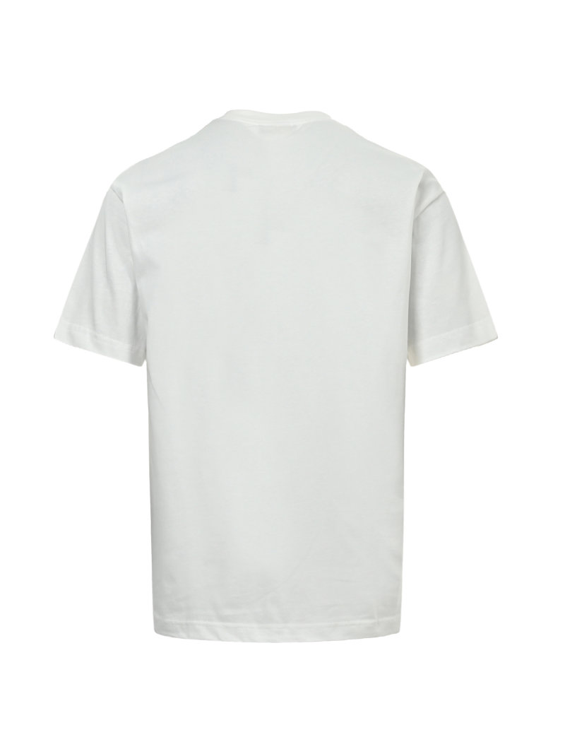 Ralph Lauren White Pique Crew Neck T-Shirt view