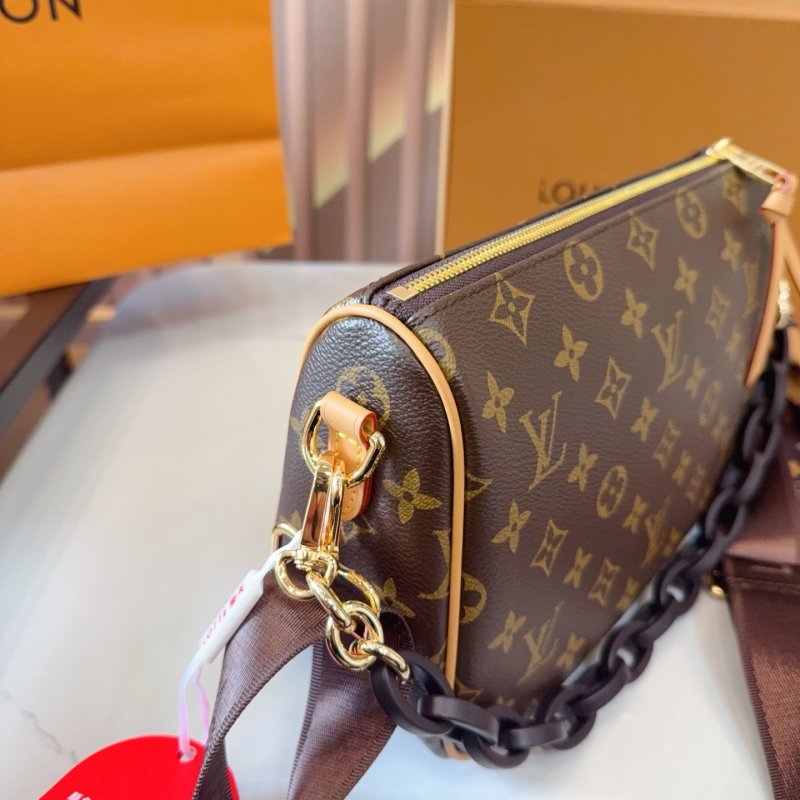 Louis Vuitton Monogram Canvas Shoulder Bag with Chain Strap view