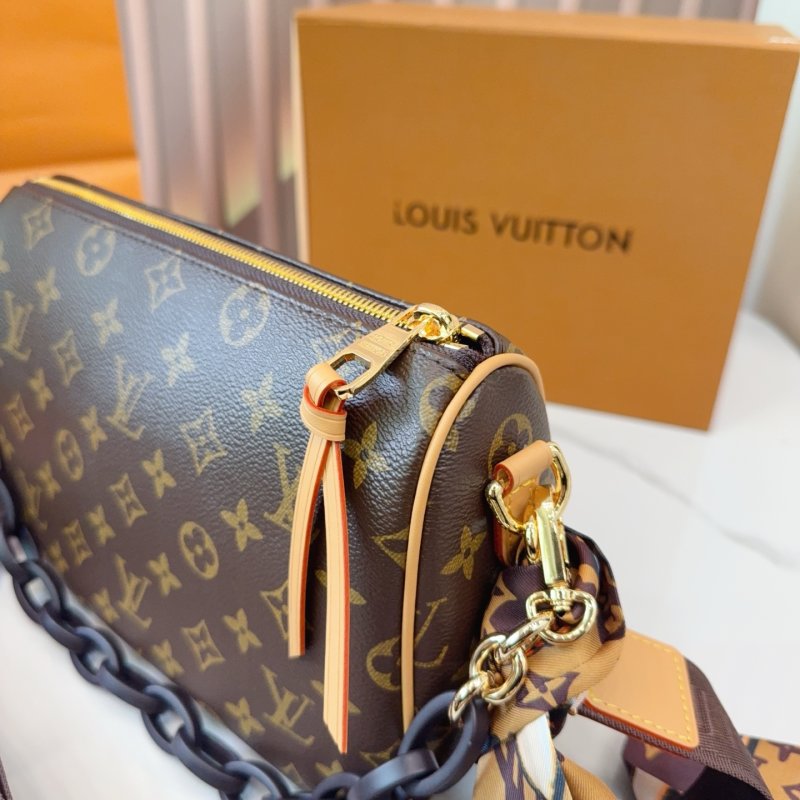 Louis Vuitton Monogram Canvas Shoulder Bag with Chain Strap view
