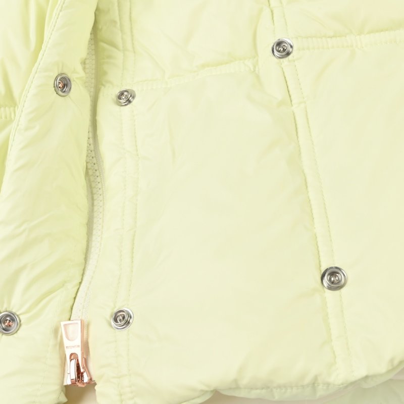 Prada Black Nylon Down Jacket with Red Stripe view