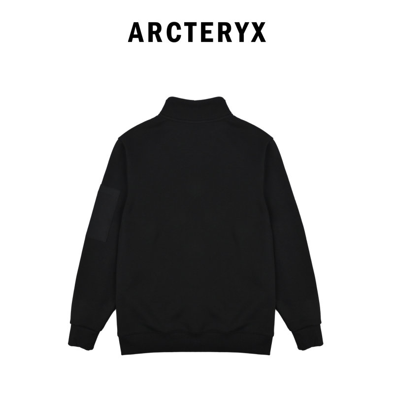 Arc'teryx Black Quarter-Zip Fleece Jacket view