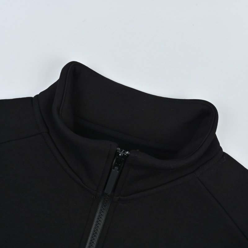 Arc'teryx Black Quarter-Zip Fleece Jacket view