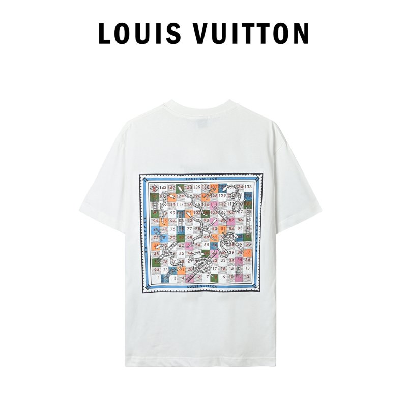 White Graphic Print Short Sleeve T-Shirt view