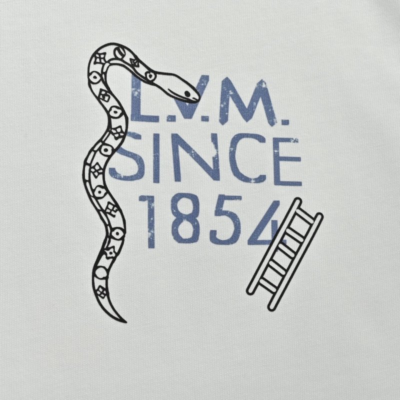 White Graphic Print Short Sleeve T-Shirt view