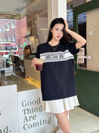 Christian Dior Logo Band Black T-Shirt view 9