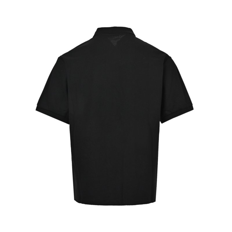 Black Bear Embroidered Polo Shirt view