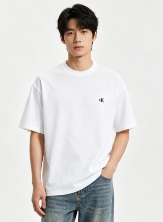 Calvin Klein White CK Logo T-Shirt