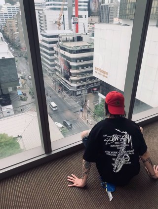 Stüssy Black Since 1980 International Tribes T-Shirt view 4