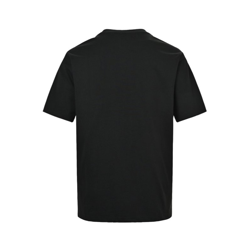 Burberry Check Patch Black Short Sleeve T-Shirt view