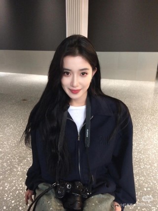 Miu Miu Navy Zip-Up Overshirt Jacket view 8