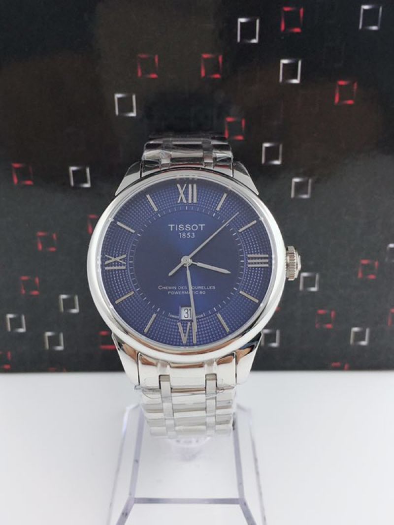 Tissot Chemin des Tourelles Powermatic 80 Blue Dial Watch