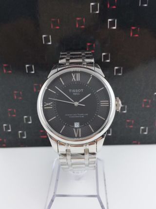 Tissot Chemin des Tourelles Powermatic 80 Blue Dial Watch view 2