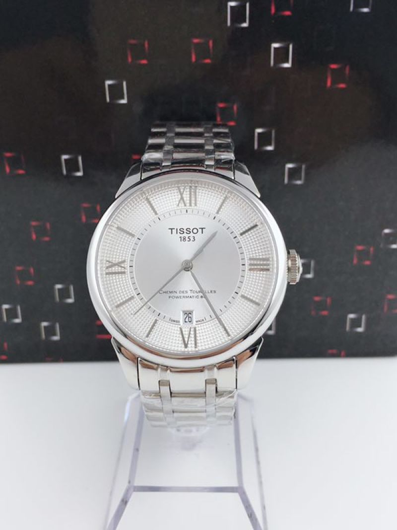 Tissot Chemin des Tourelles Powermatic 80 Blue Dial Watch view
