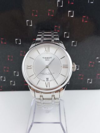 Tissot Chemin des Tourelles Powermatic 80 Blue Dial Watch view 3