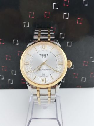 Tissot Chemin des Tourelles Powermatic 80 Blue Dial Watch view 4