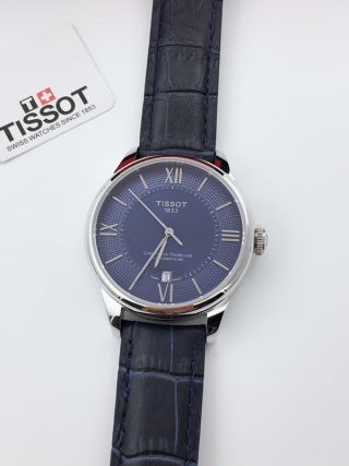 Tissot Chemin des Tourelles Powermatic 80 Blue Dial Watch view 5