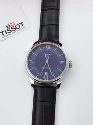 Tissot Chemin des Tourelles Powermatic 80 Blue Dial Watch view 6