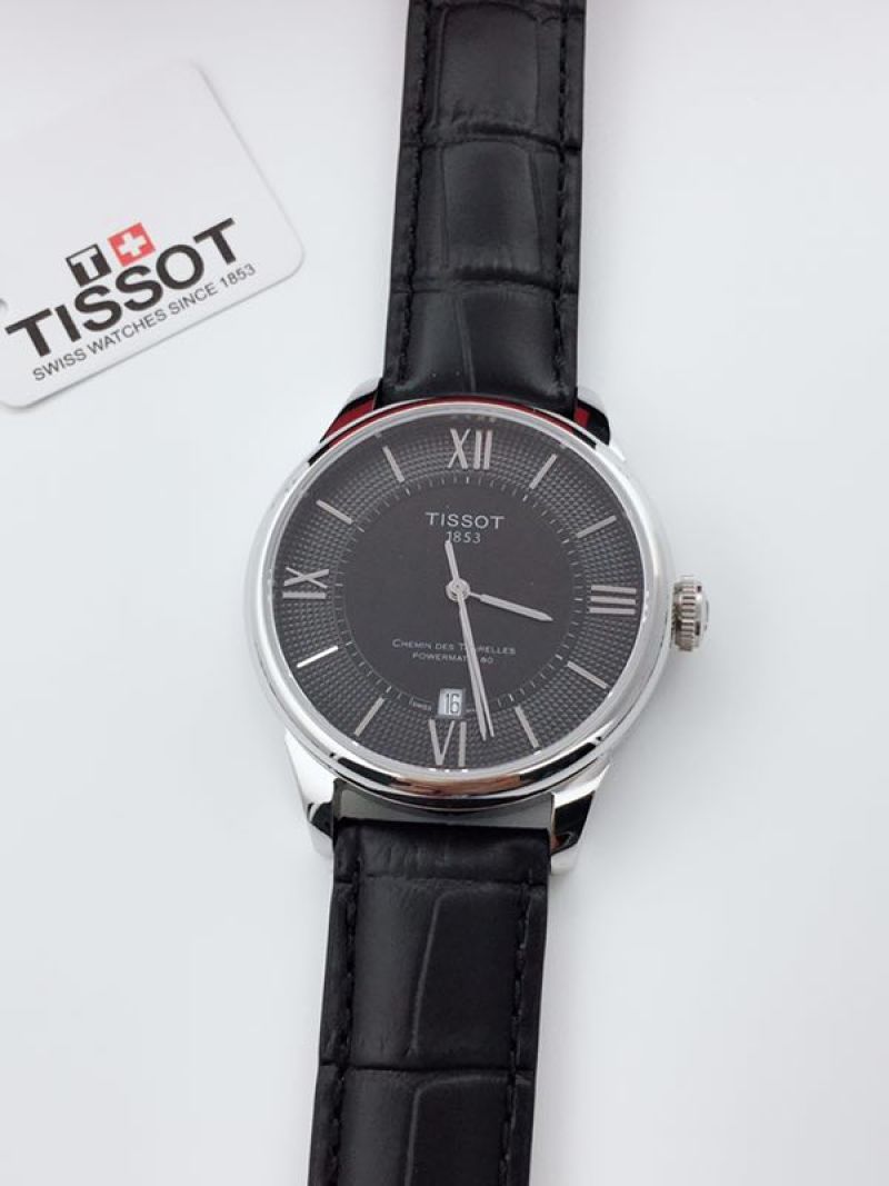 Tissot Chemin des Tourelles Powermatic 80 Blue Dial Watch view