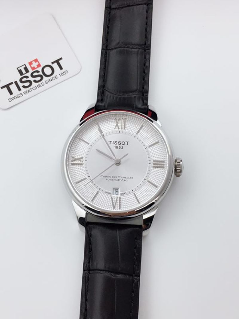 Tissot Chemin des Tourelles Powermatic 80 Blue Dial Watch view