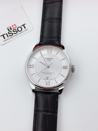 Tissot Chemin des Tourelles Powermatic 80 Blue Dial Watch view 9