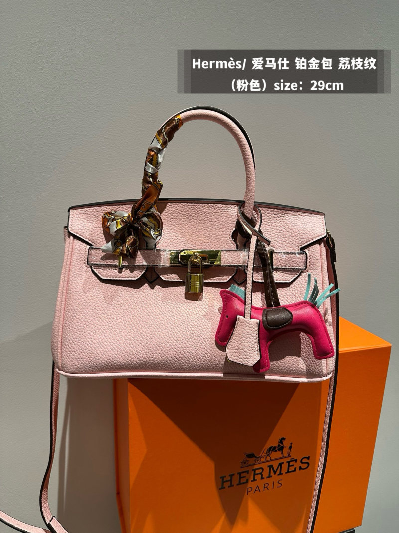 Hermès Birkin 29cm Burgundy Clemence Leather Bag view