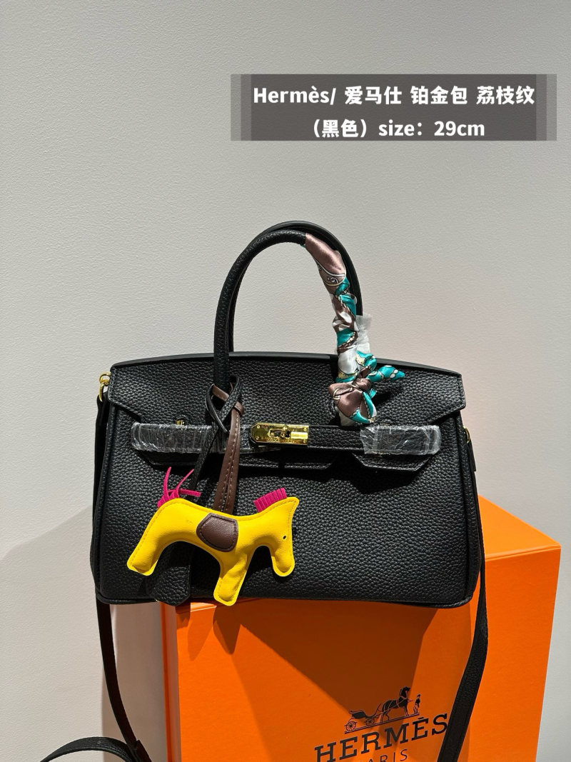 Hermès Birkin 29cm Burgundy Clemence Leather Bag view