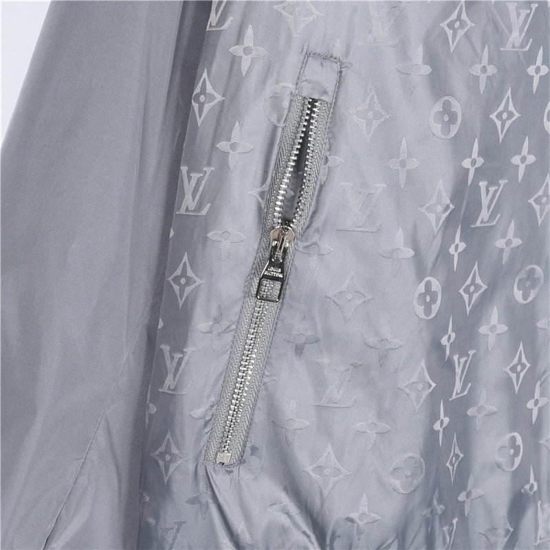 Louis Vuitton Monogram Windbreaker Jacket Grey view