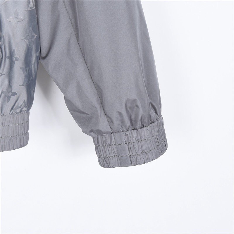 Louis Vuitton Monogram Windbreaker Jacket Grey view
