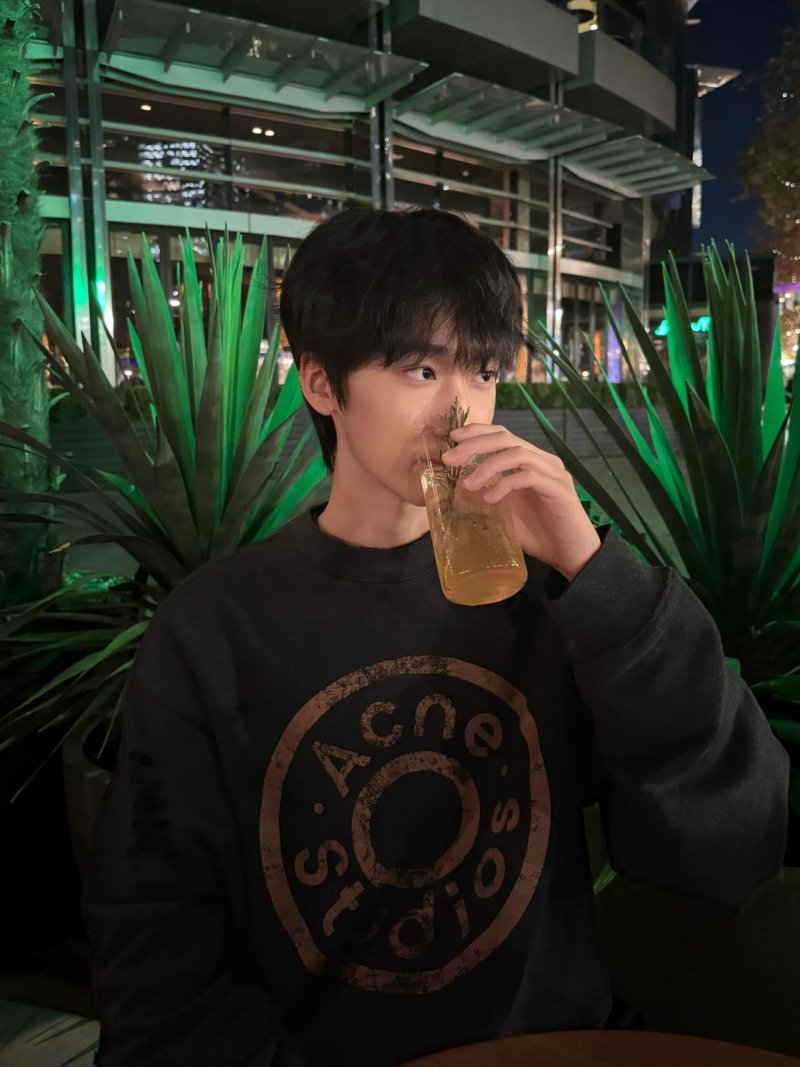 Essentials Black Logo Sweatshirt