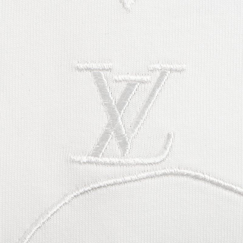 Louis Vuitton Monogram Embossed White T-Shirt view