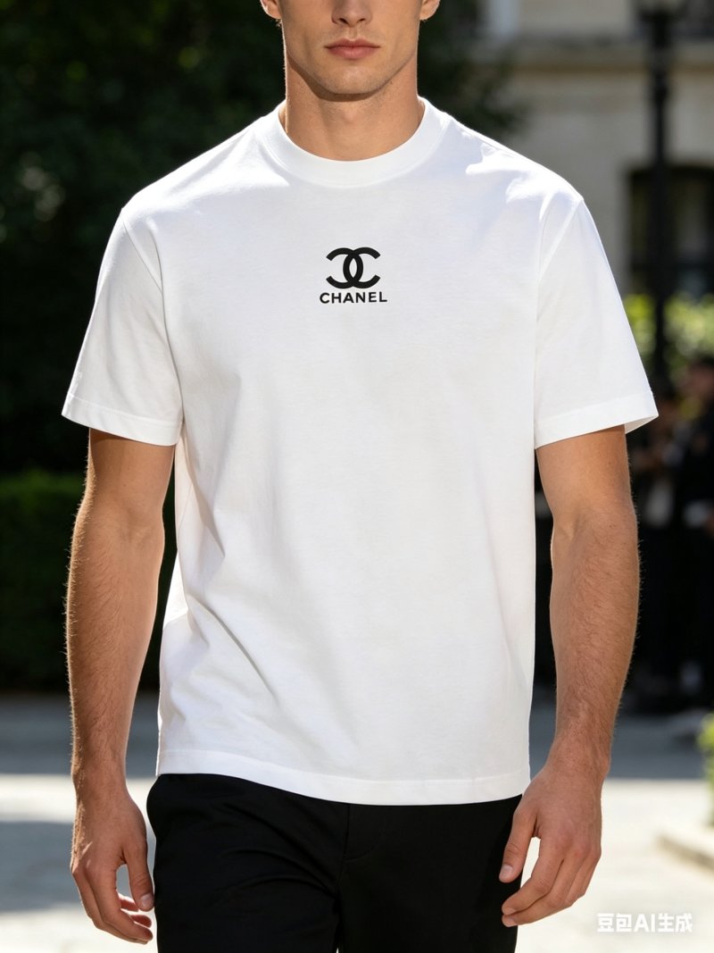 Chanel Logo White T-Shirt