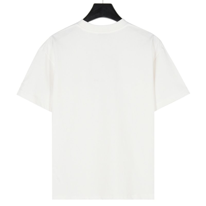 Prada Triangle Logo White T-Shirt view