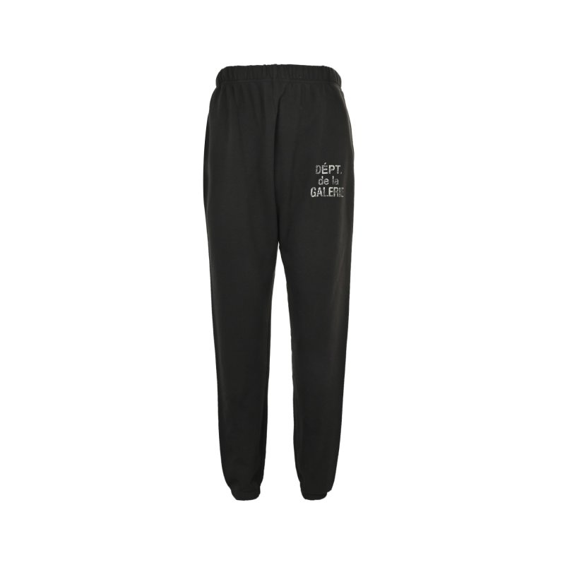 Gallery Dept Black Embroidered Sweatpants view