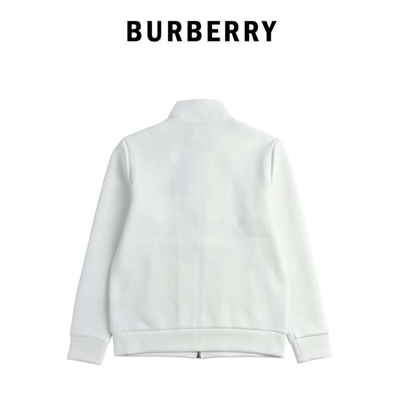 Burberry White Zip Track Jacket view