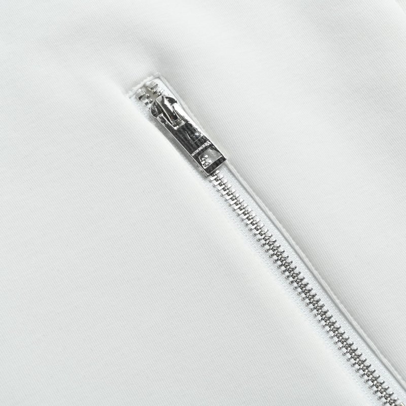 Burberry White Zip Track Jacket view