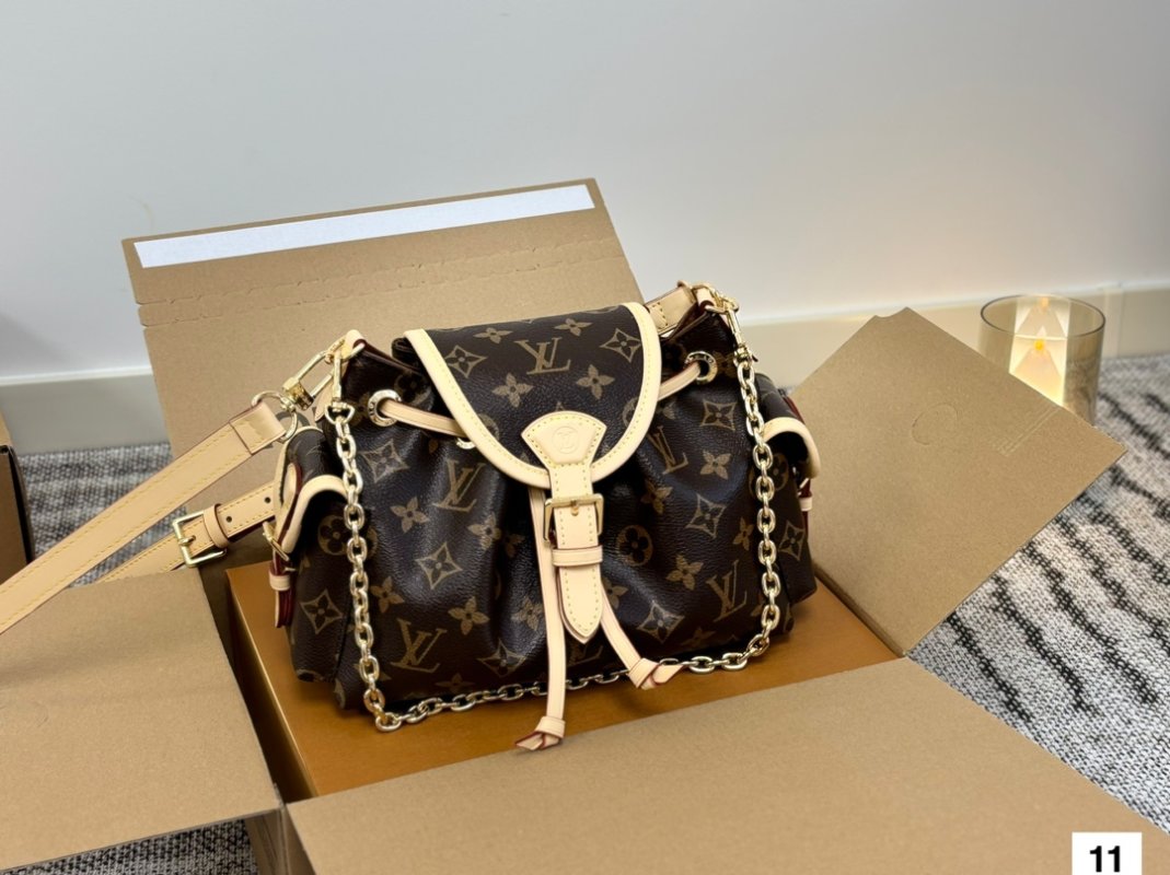 Louis Vuitton Odyssée Monogram Backpack Brown