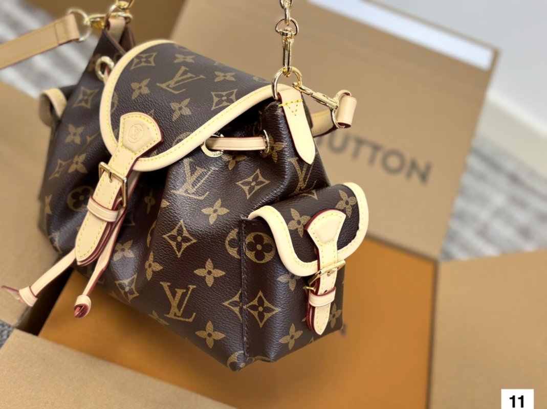 Louis Vuitton Odyssée Monogram Backpack Brown view