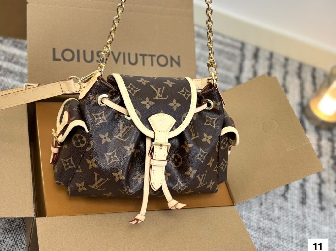 Louis Vuitton Odyssée Monogram Backpack Brown view