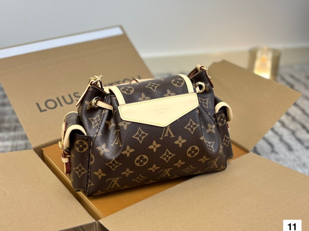 Louis Vuitton Odyssée Monogram Backpack Brown view