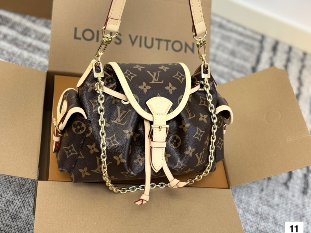 Louis Vuitton Odyssée Monogram Backpack Brown view