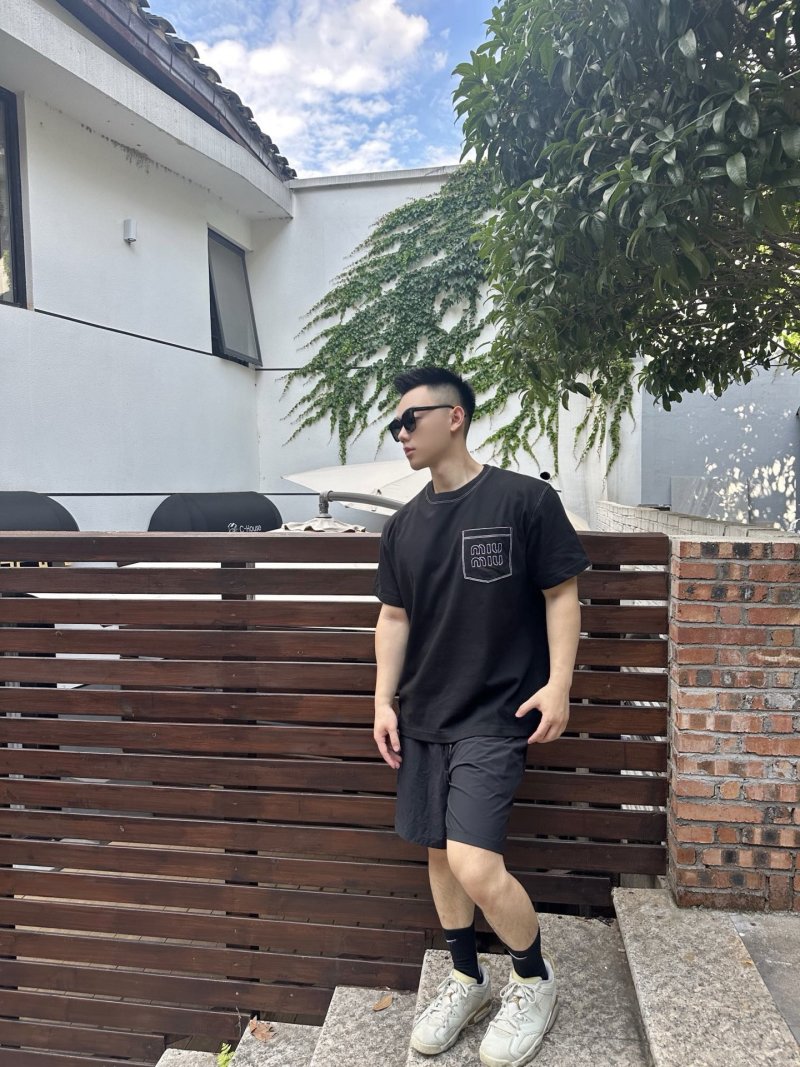 Black Pocket Logo T-Shirt