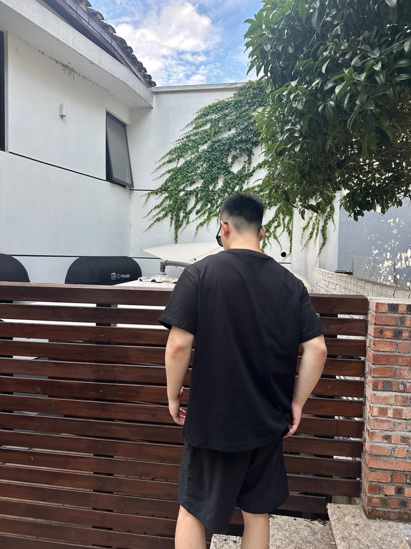 Black Pocket Logo T-Shirt view