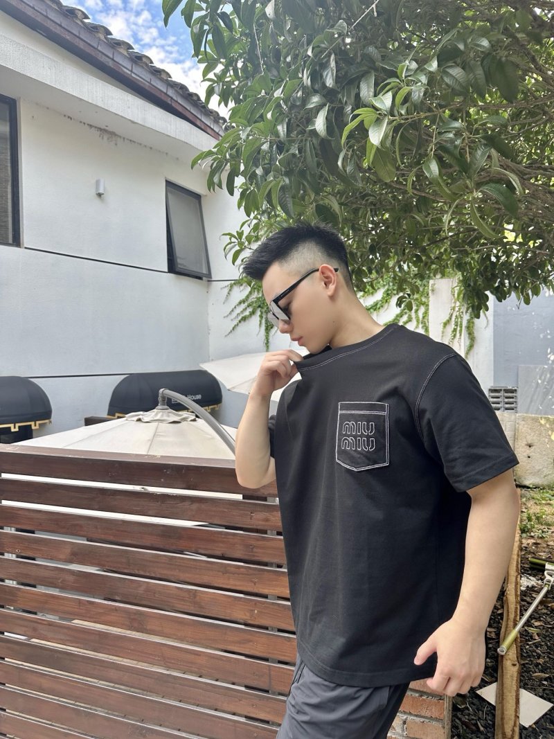 Black Pocket Logo T-Shirt view