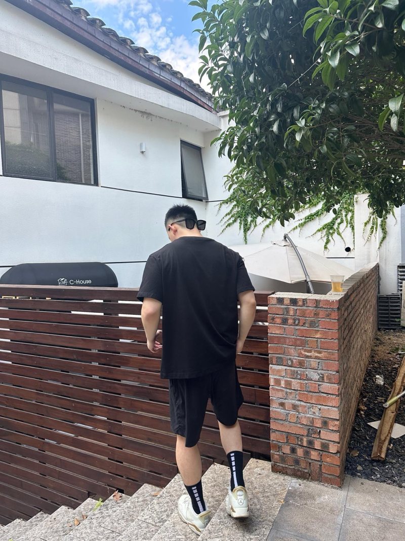 Black Pocket Logo T-Shirt view