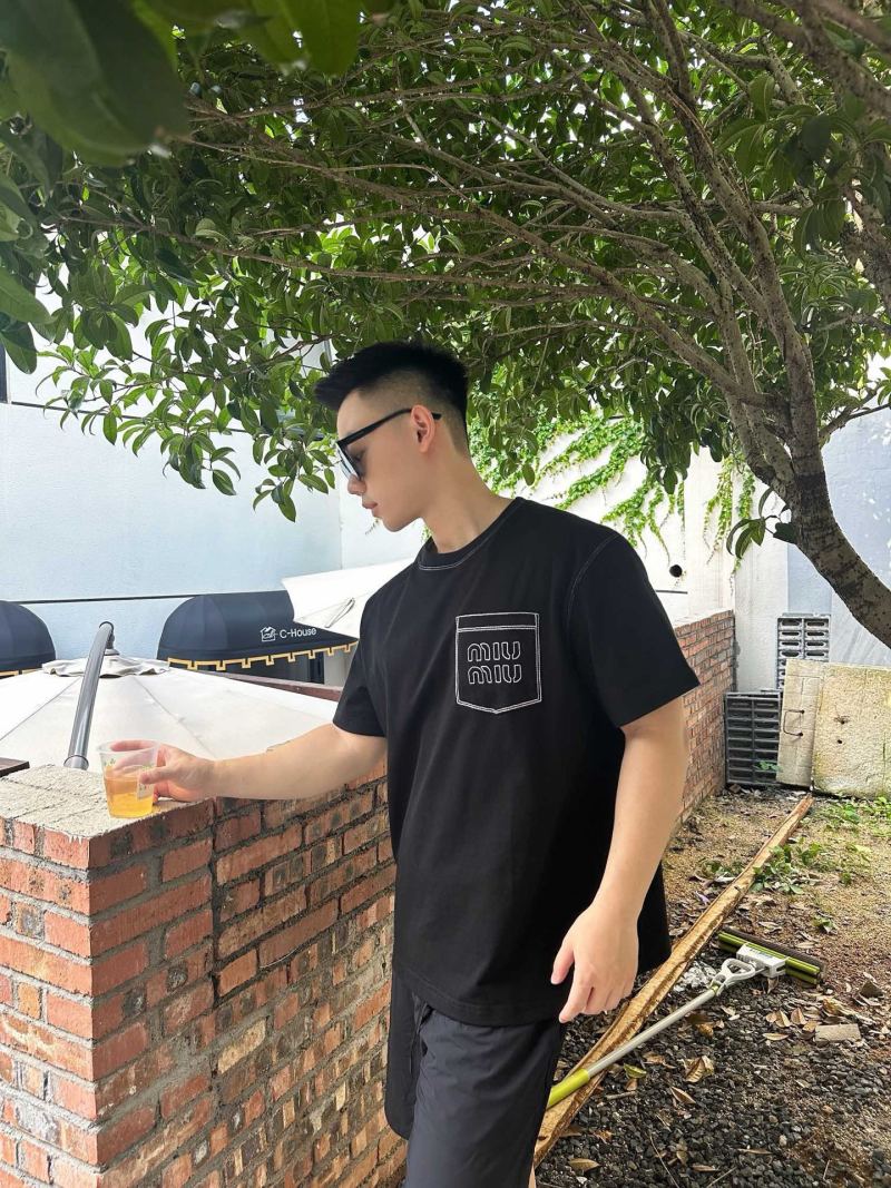 Black Pocket Logo T-Shirt view
