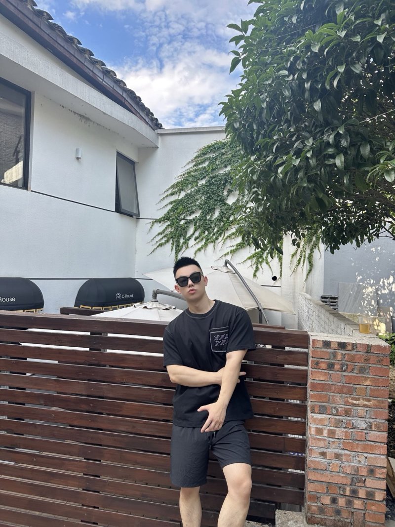 Black Pocket Logo T-Shirt view