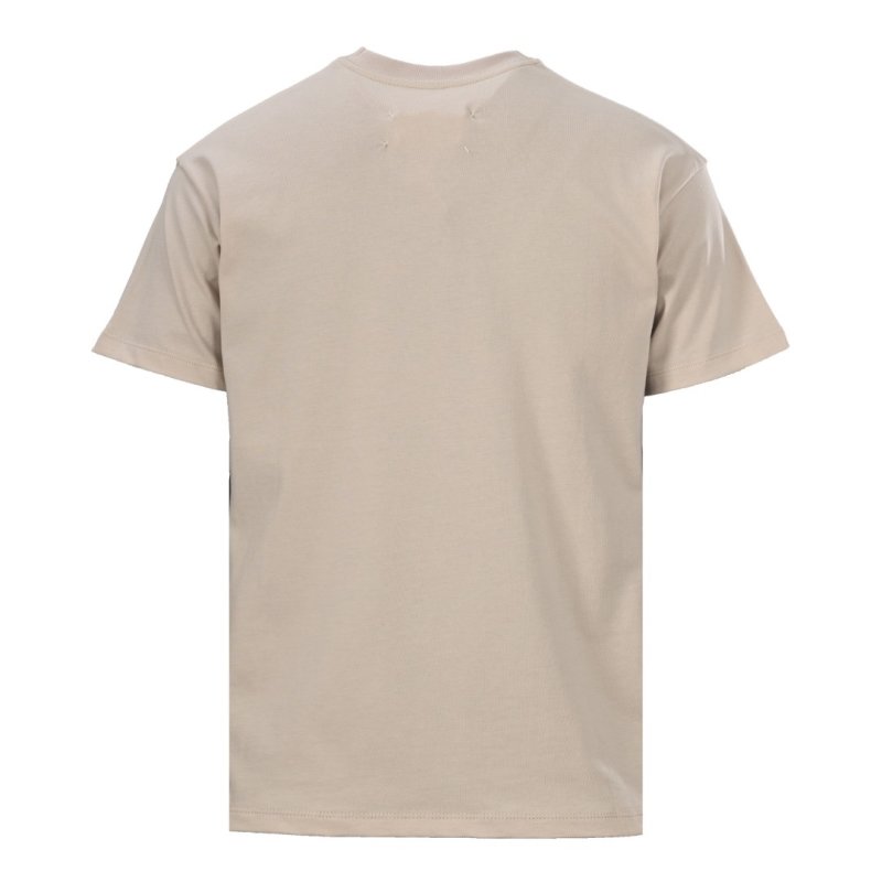 Essentials Cream Graphic Logo T-Shirt view