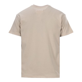 Essentials Cream Graphic Logo T-Shirt view 12