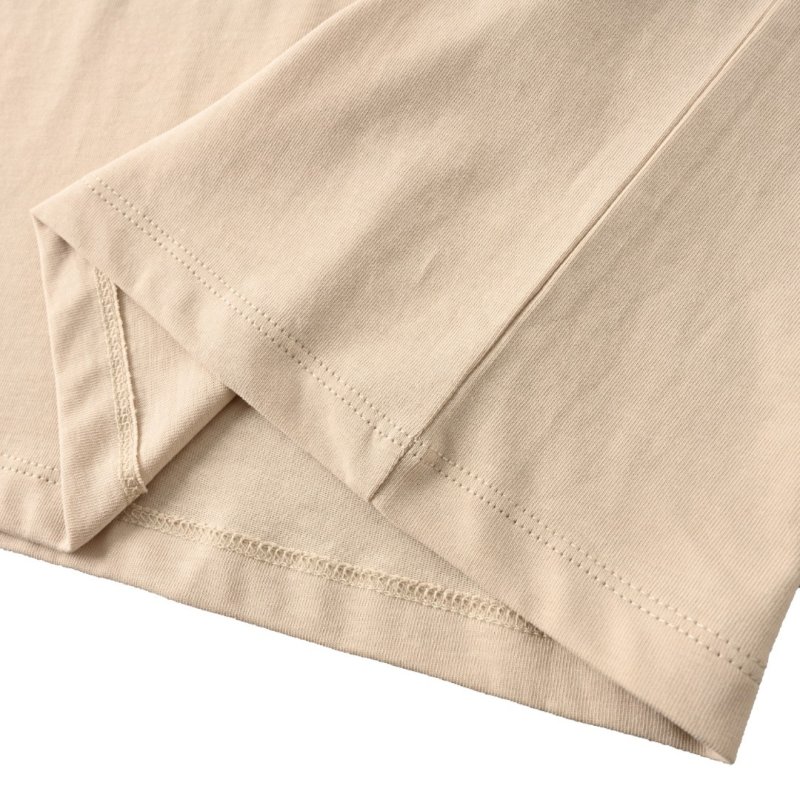 Essentials Cream Graphic Logo T-Shirt view